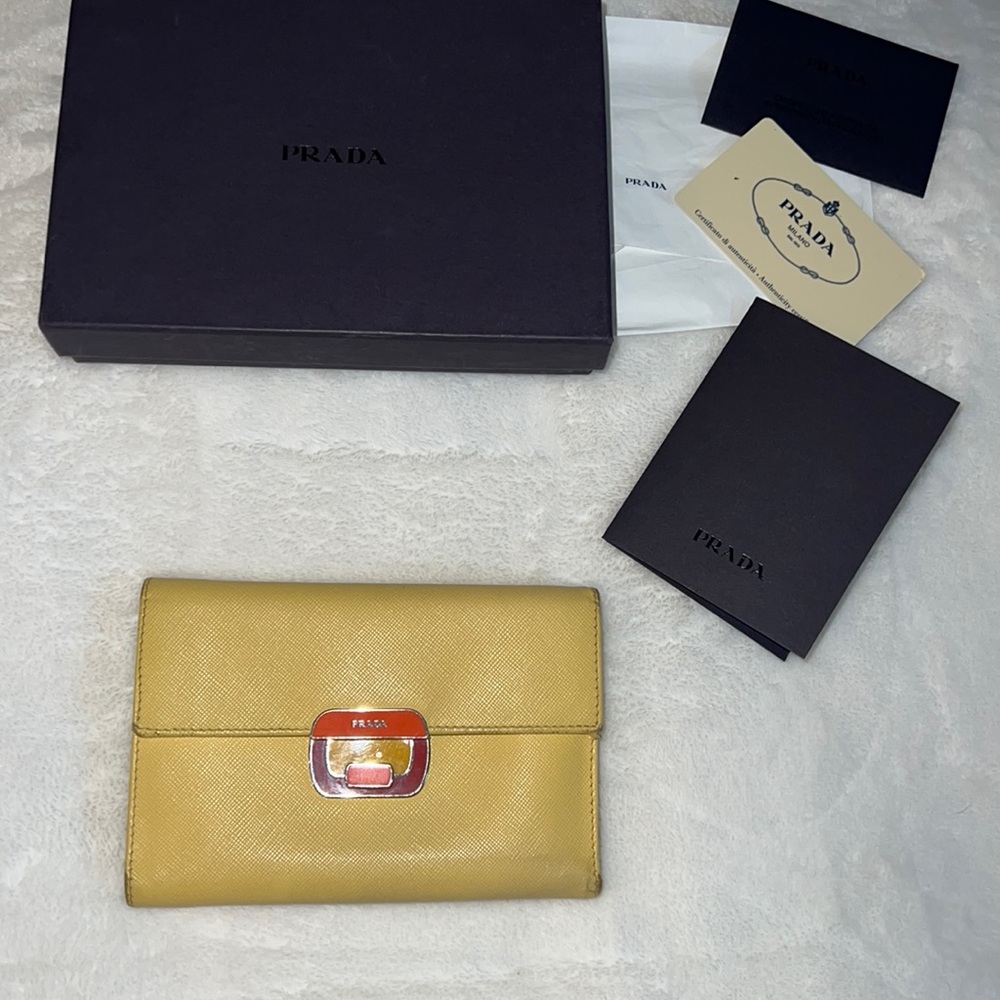 Authentic Prada Wallet